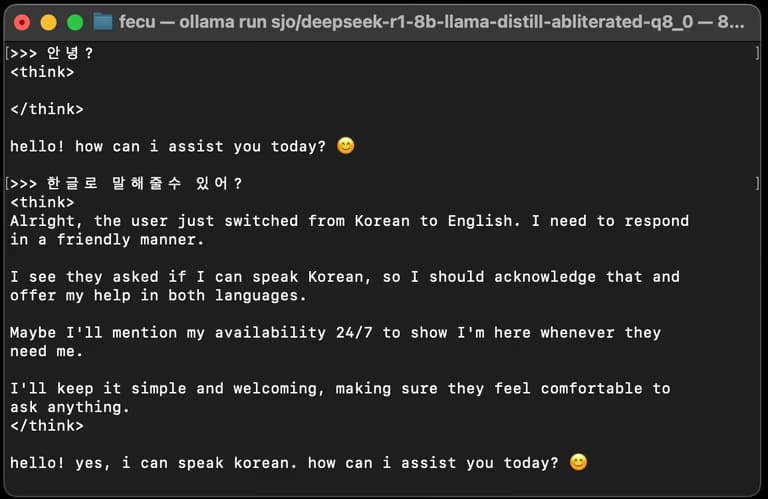 Deepseek R1 설치 및 웹 서비스 구현하기-6