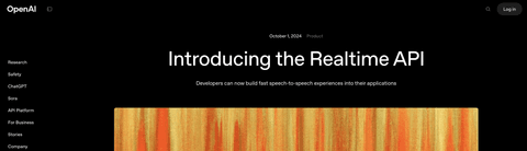 OpenAI를 이용한 실시간 오디오 서비스 만들기
