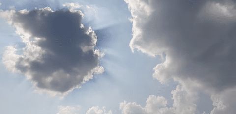 오늘 하늘이 유난히 멋있는 이유 - 틴들현상