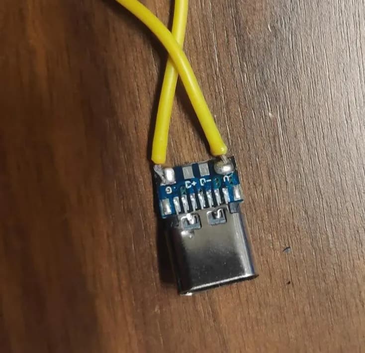 마이크로 5핀을 USB-C타입으로 교체하기-3