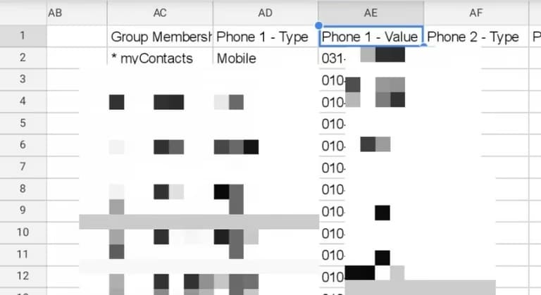 학기 초 학생들 전화번호 한꺼번에 저장하기-4