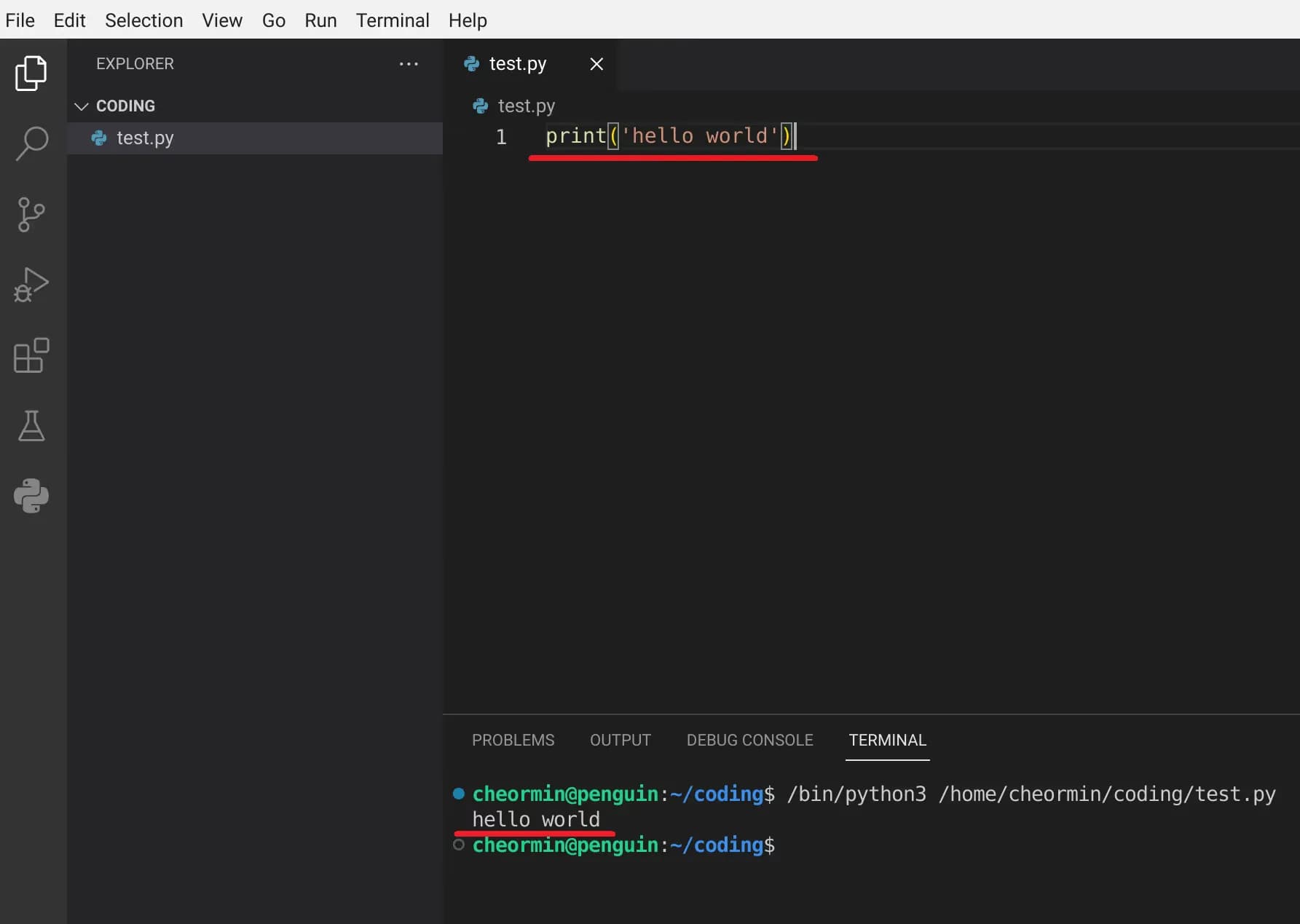 학교 크롬북에 파이썬 개발환경 만들기-19