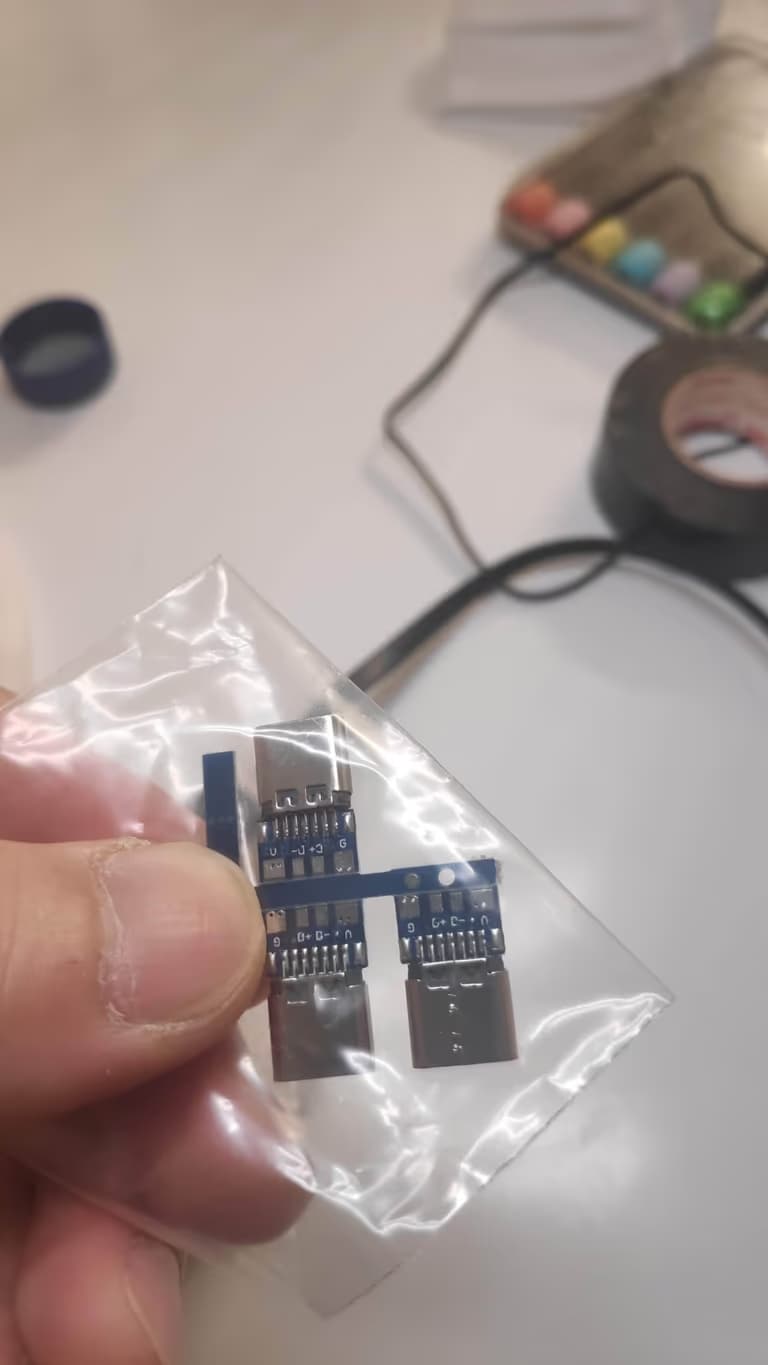 DC커넥터를 USB-C Type 으로 교체하기-9