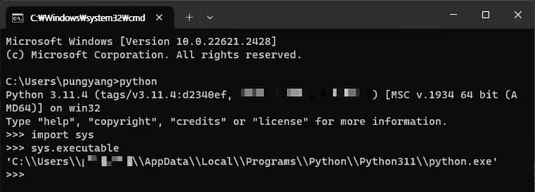 윈도우 pip가 안될 때 - 환경변수 설정하기-8
