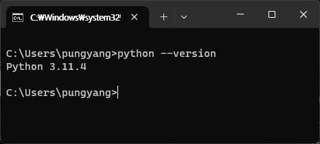윈도우 pip가 안될 때 - 환경변수 설정하기-2