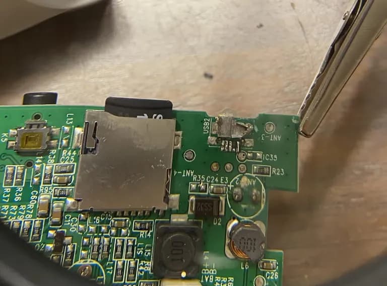 Britz BA-C1 Plus 마이크로 5핀 수리 - usb-c 타입으로 교체하기-7