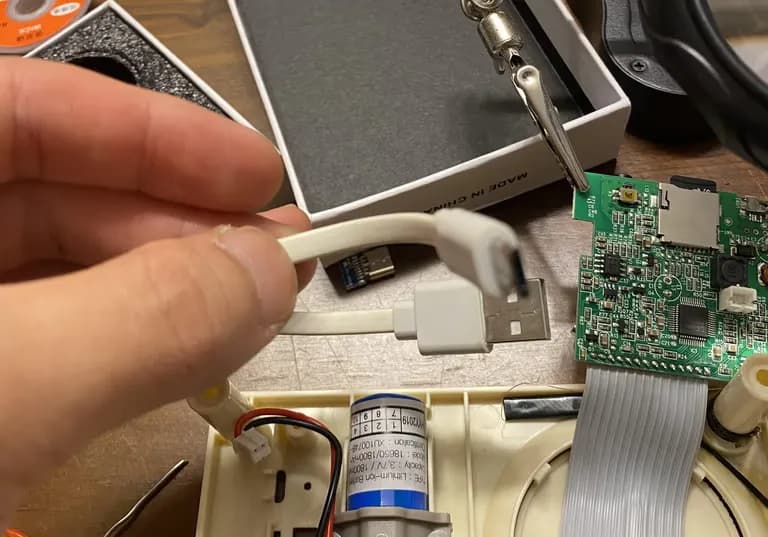 Britz BA-C1 Plus 마이크로 5핀 수리 - usb-c 타입으로 교체하기-8