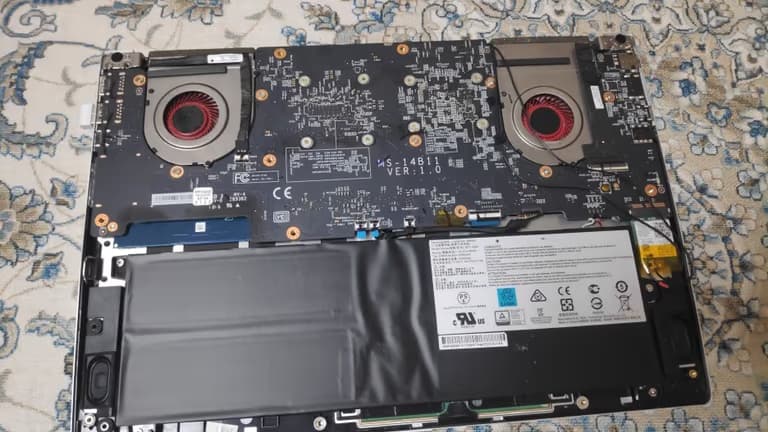 MSI Prestige PS42 8RB 서멀그리스 작업기-15