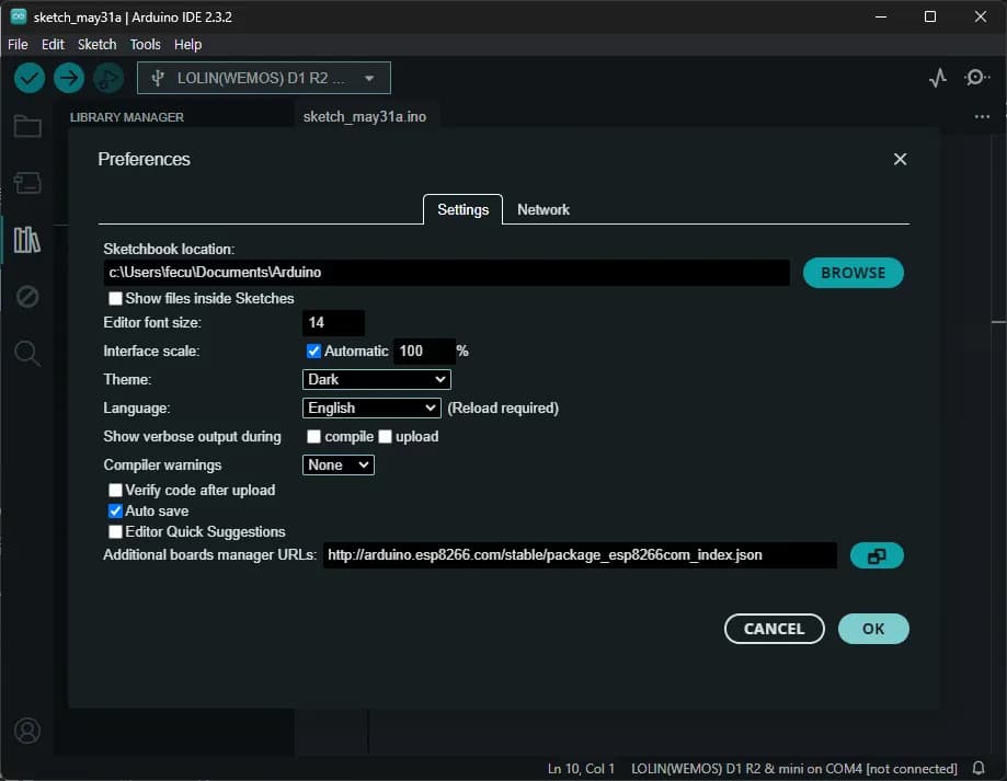 아두이노와 스프레드시트 연동하기 - 코드 구성하기-4