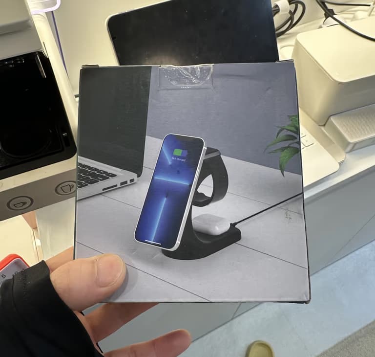 알리발 아이폰, 워치 등 3 in 1 충전기 후기-2