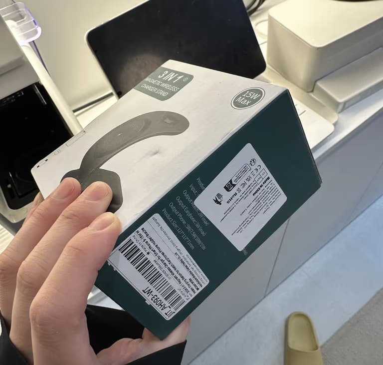 알리발 아이폰, 워치 등 3 in 1 충전기 후기-4