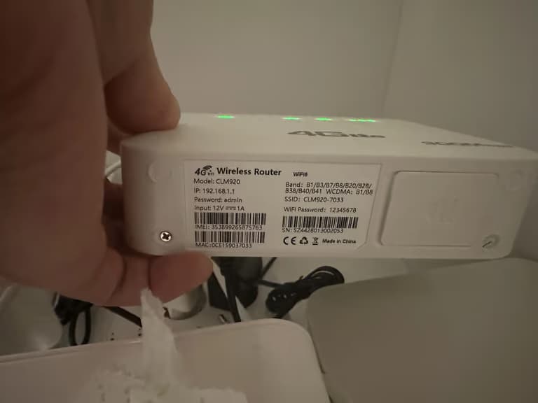 알리발 유심 라우터(CLM920) + 알뜰 통신사 유심 후기-6