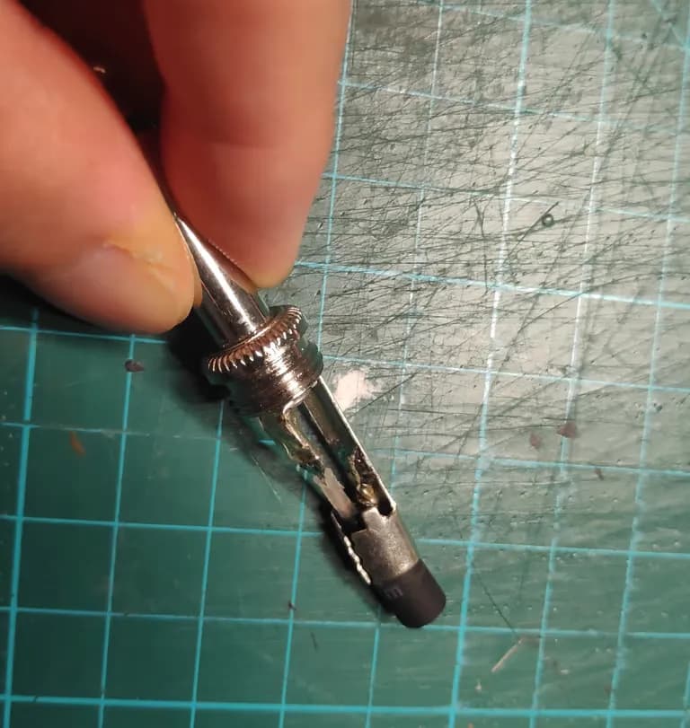 엠프 케이블(5.5 케이블) 수리하기-3