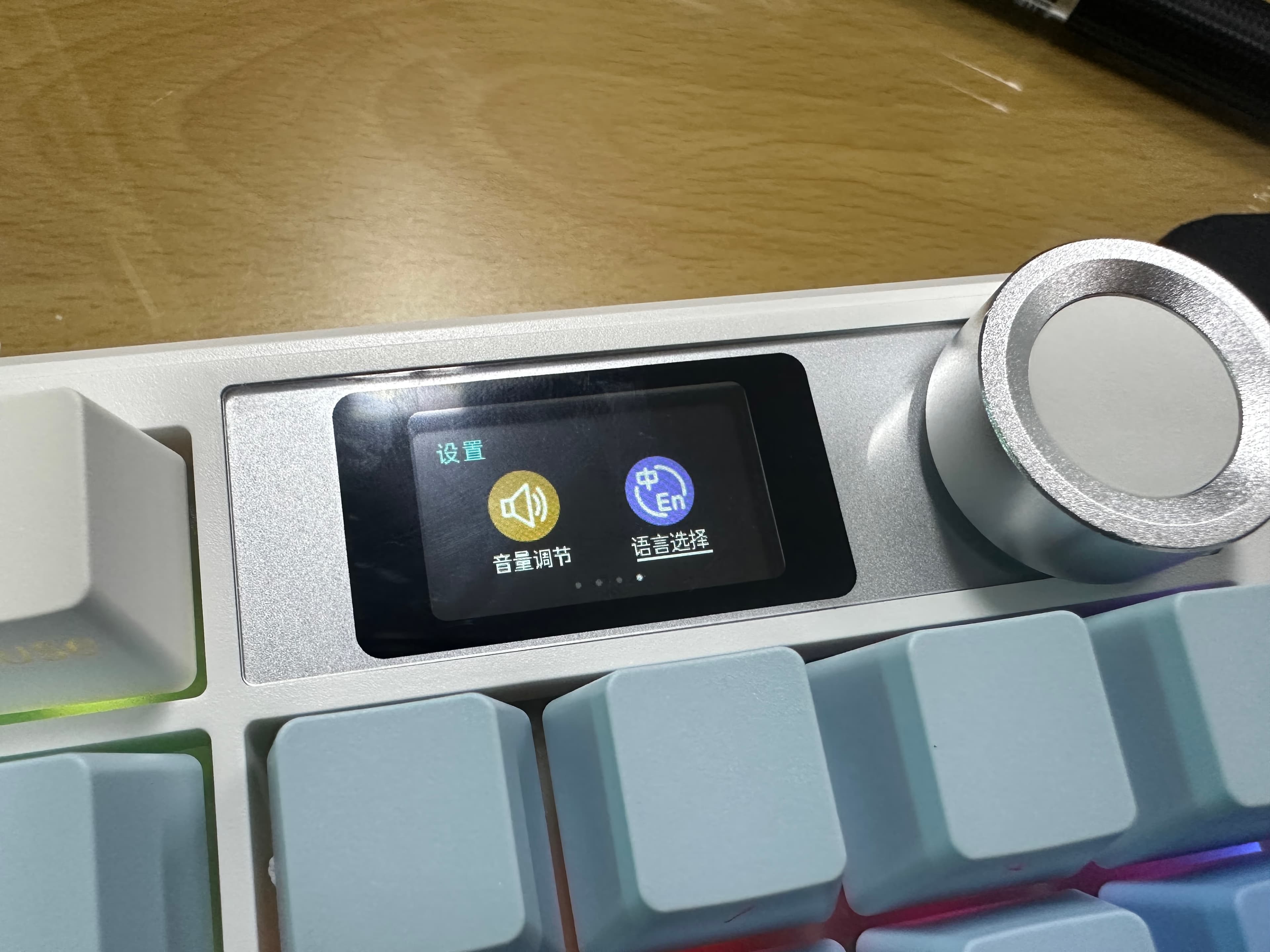 AULA 독거미 F108 pro 풍령축 및 옵테뮤 저소음 피치축 v3 교체 후기-8