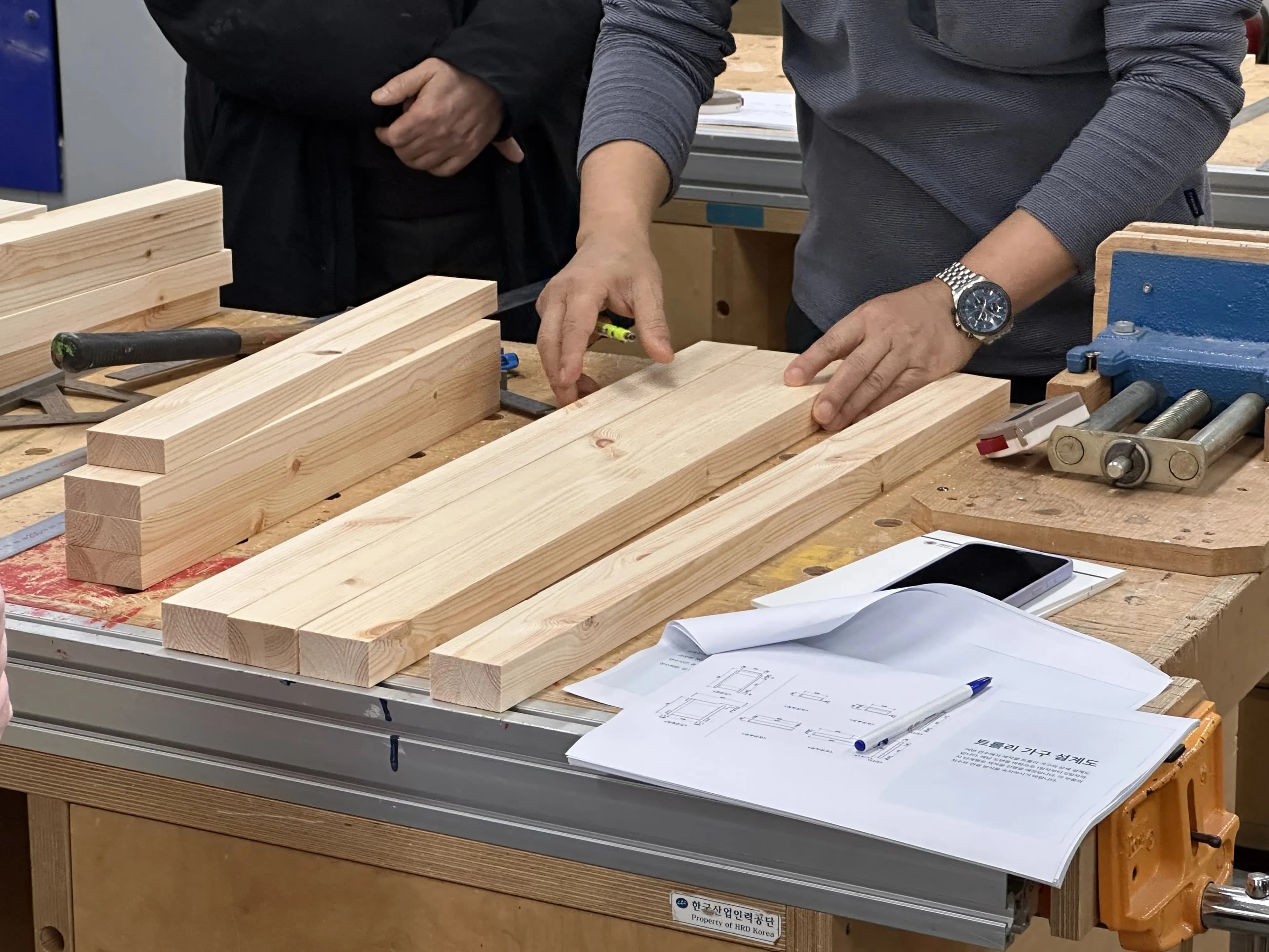 글로벌숙련기술진흥원 특수분야 교육연수 - 목공 연수 후기-26