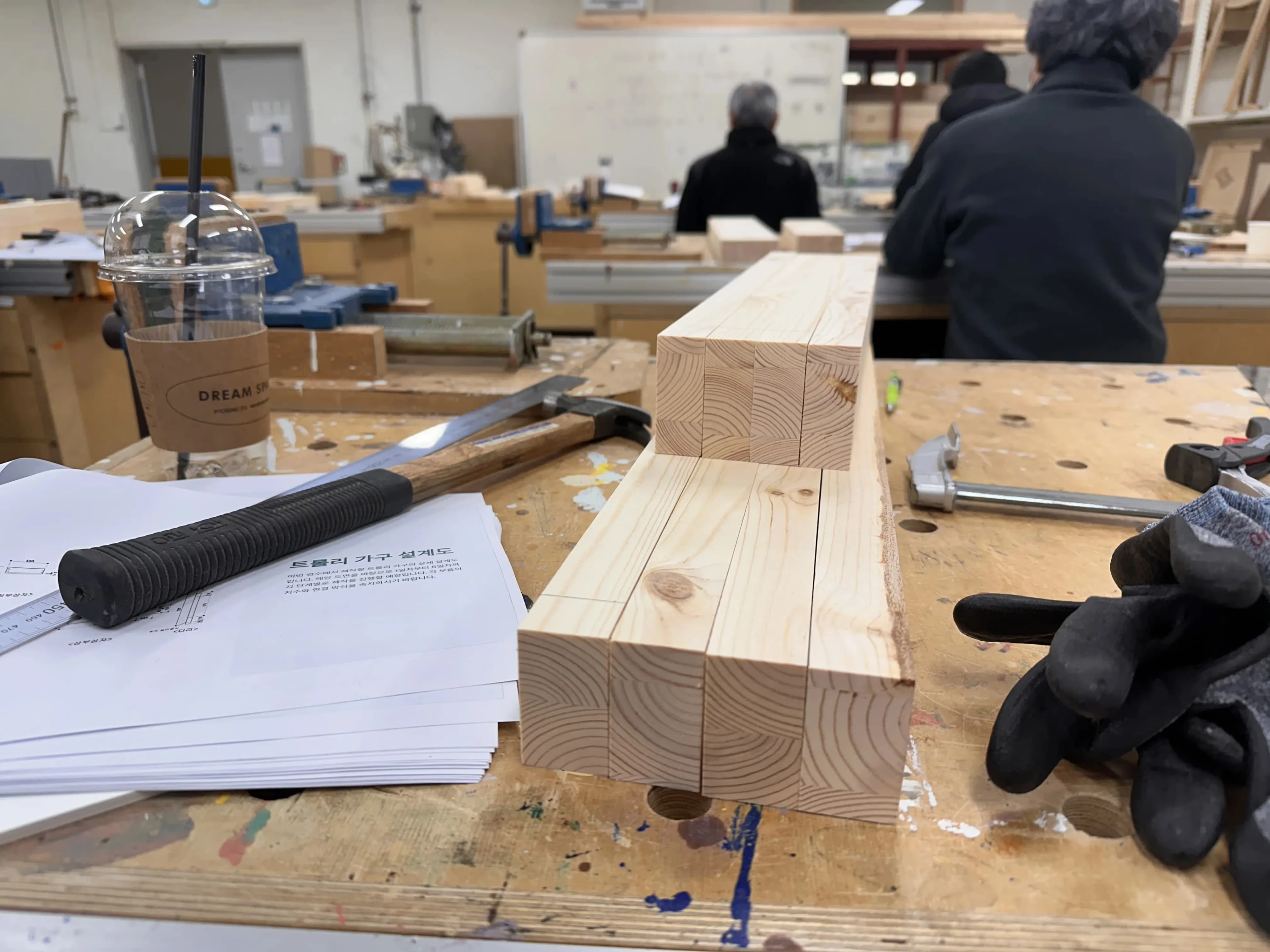 글로벌숙련기술진흥원 특수분야 교육연수 - 목공 연수 후기-28