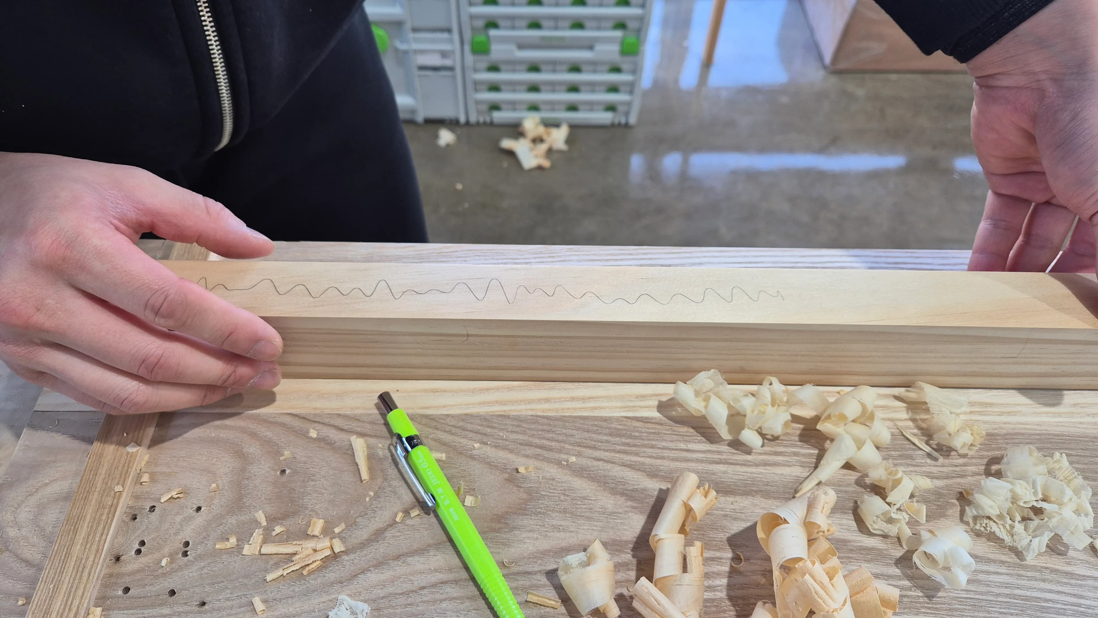 더명장 목공 취미반 2일차 - 대패질, 대패의 구조와 원리-8