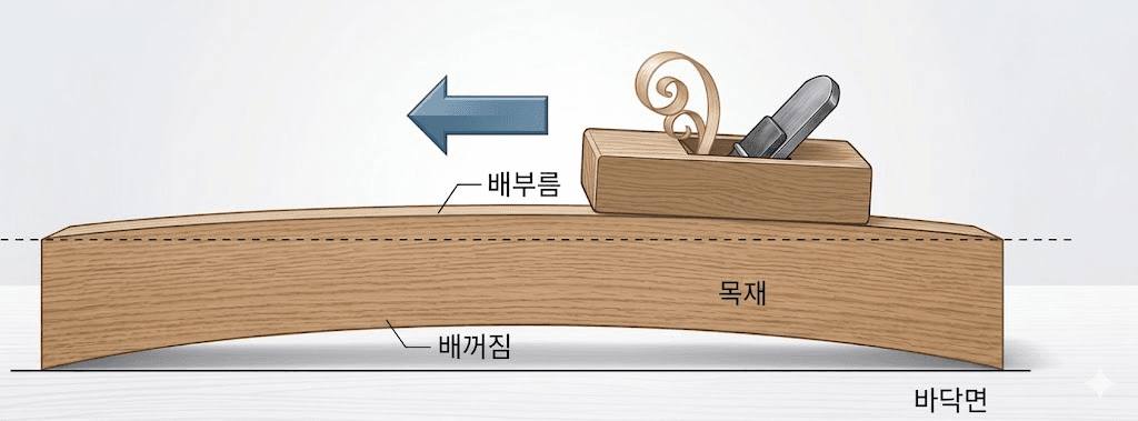 더명장 목공 취미반 2일차 - 대패질, 대패의 구조와 원리-7