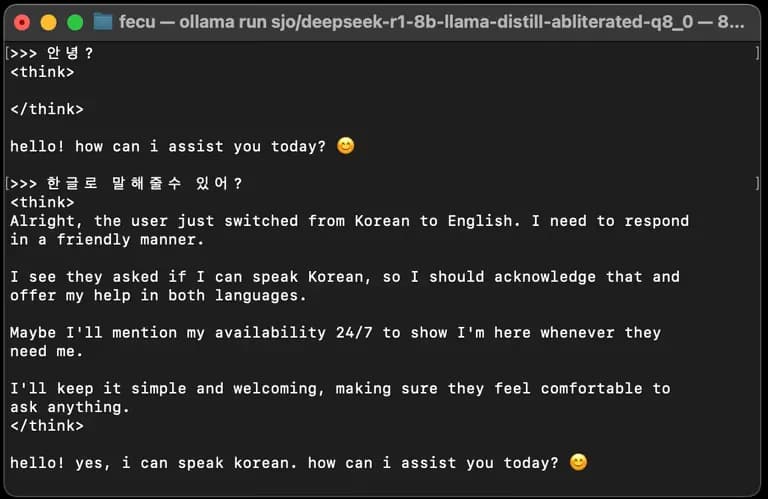 Deepseek R1 설치 및 웹 서비스 구현하기-6