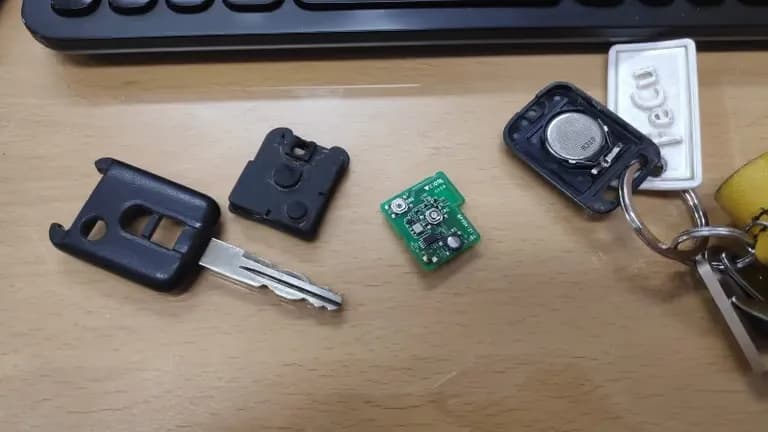 SM3(2010년형) 자동차 리모컨 키 수리하기-4