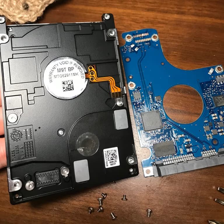 안쓰는 하드디스크 안전하게 처리하기-3