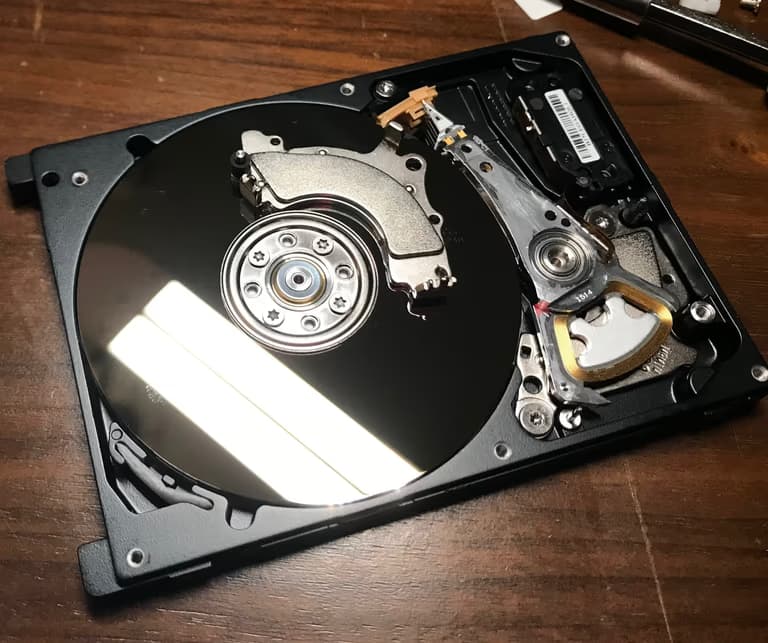 안쓰는 하드디스크 안전하게 처리하기-5