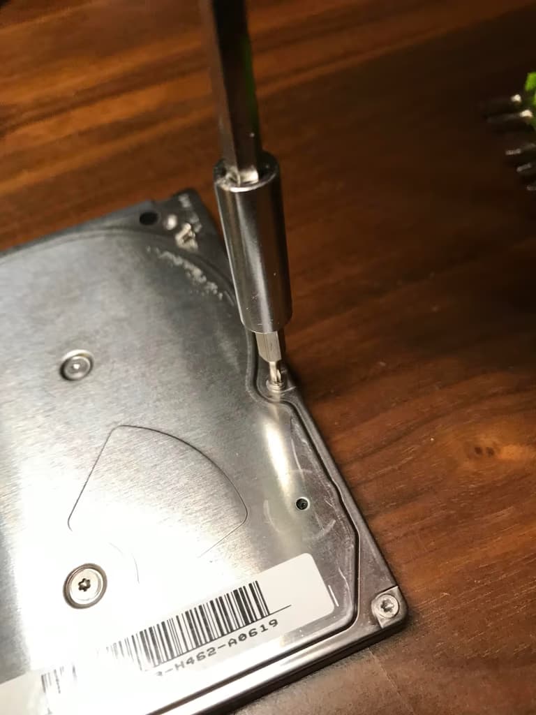 안쓰는 하드디스크 안전하게 처리하기-2