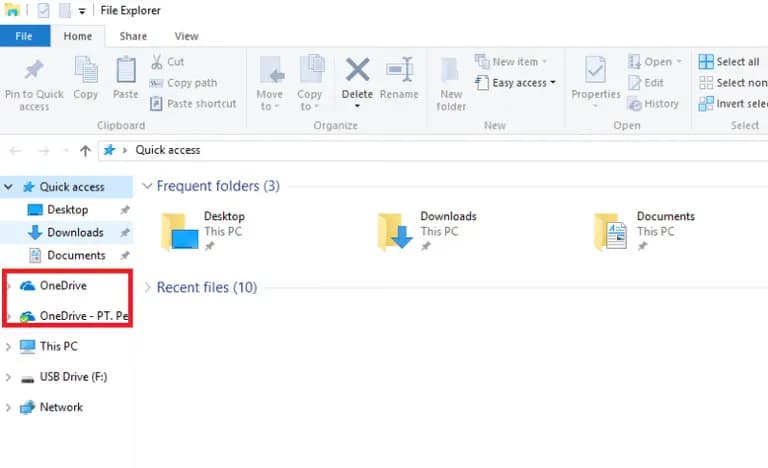 탐색기에 Onedrive가 두개 보일 때-1