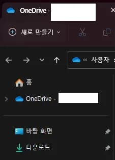 탐색기에 Onedrive가 두개 보일 때-4