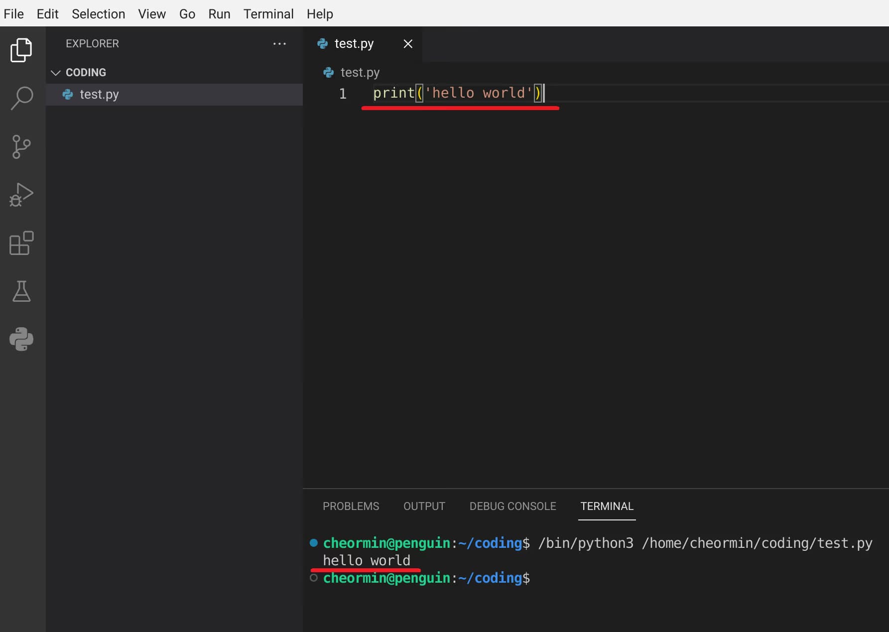 학교 크롬북에 파이썬 개발환경 만들기-19