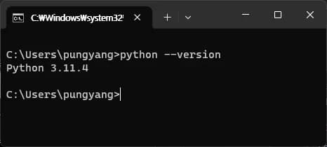 윈도우 pip가 안될 때 - 환경변수 설정하기-2