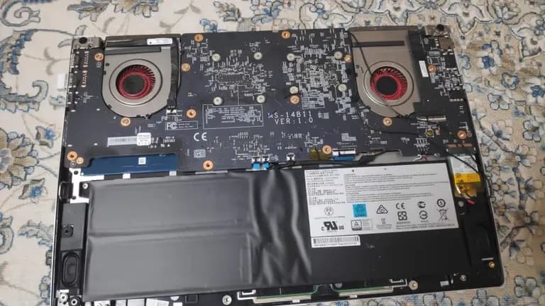 MSI Prestige PS42 8RB 서멀그리스 작업기-15