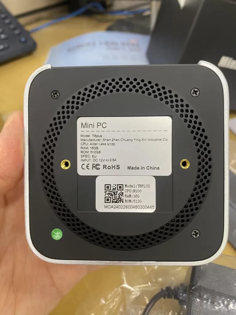 알리발 n100 미니pc T8plus 후기-9