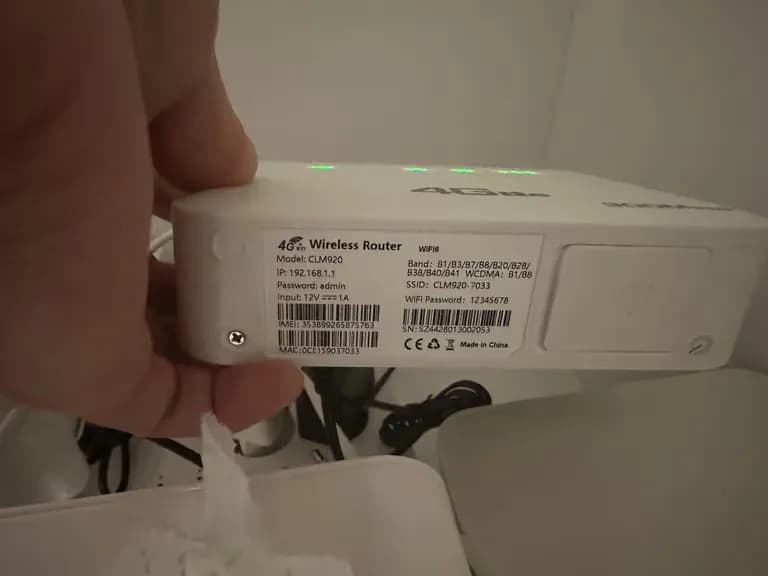 알리발 유심 라우터(CLM920) + 알뜰 통신사 유심 후기-6