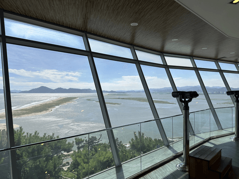 부산 국가 지질공원 아미산 전망대