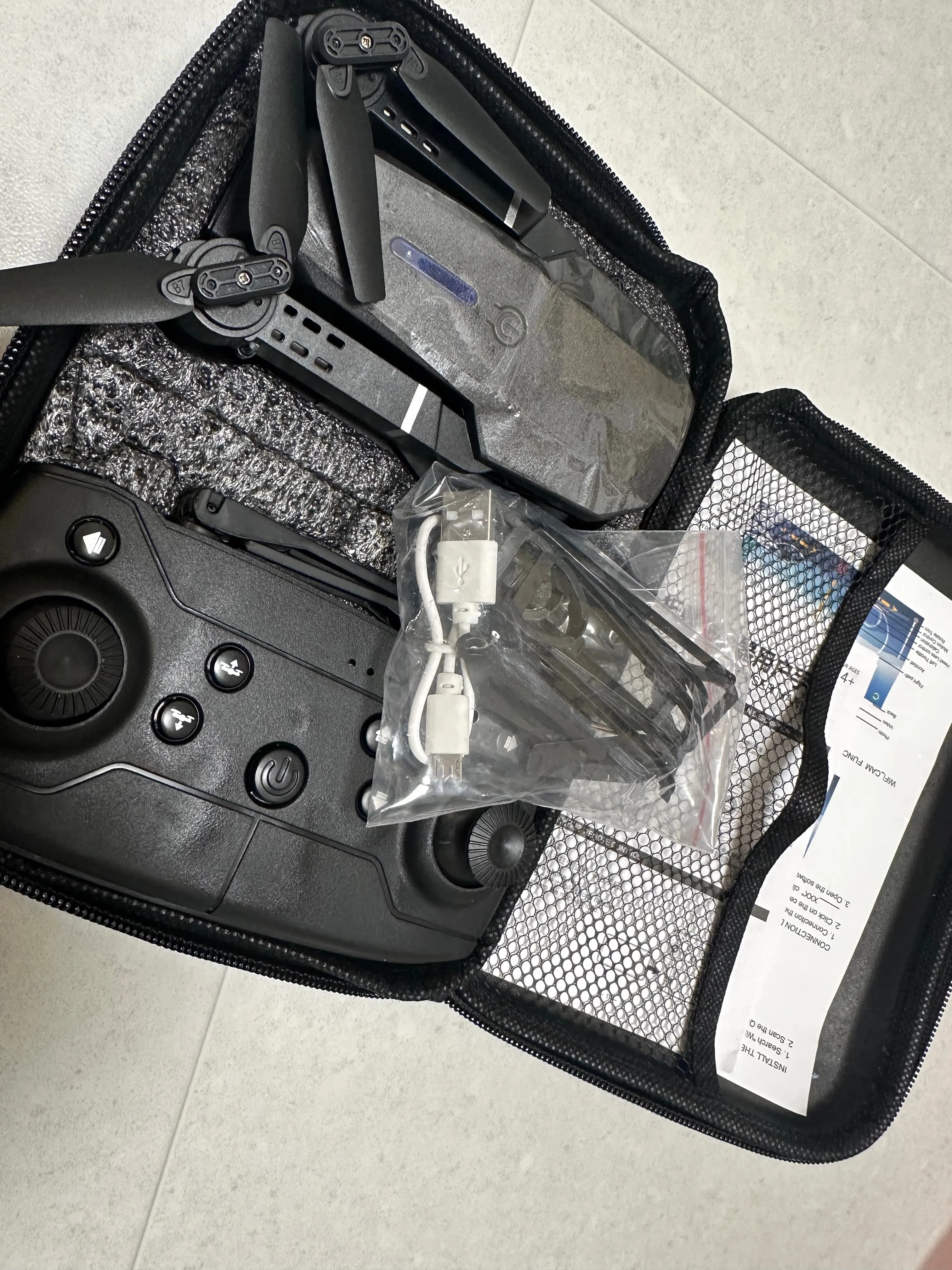 알리발 4K 드론 구입, 환불 후기-2