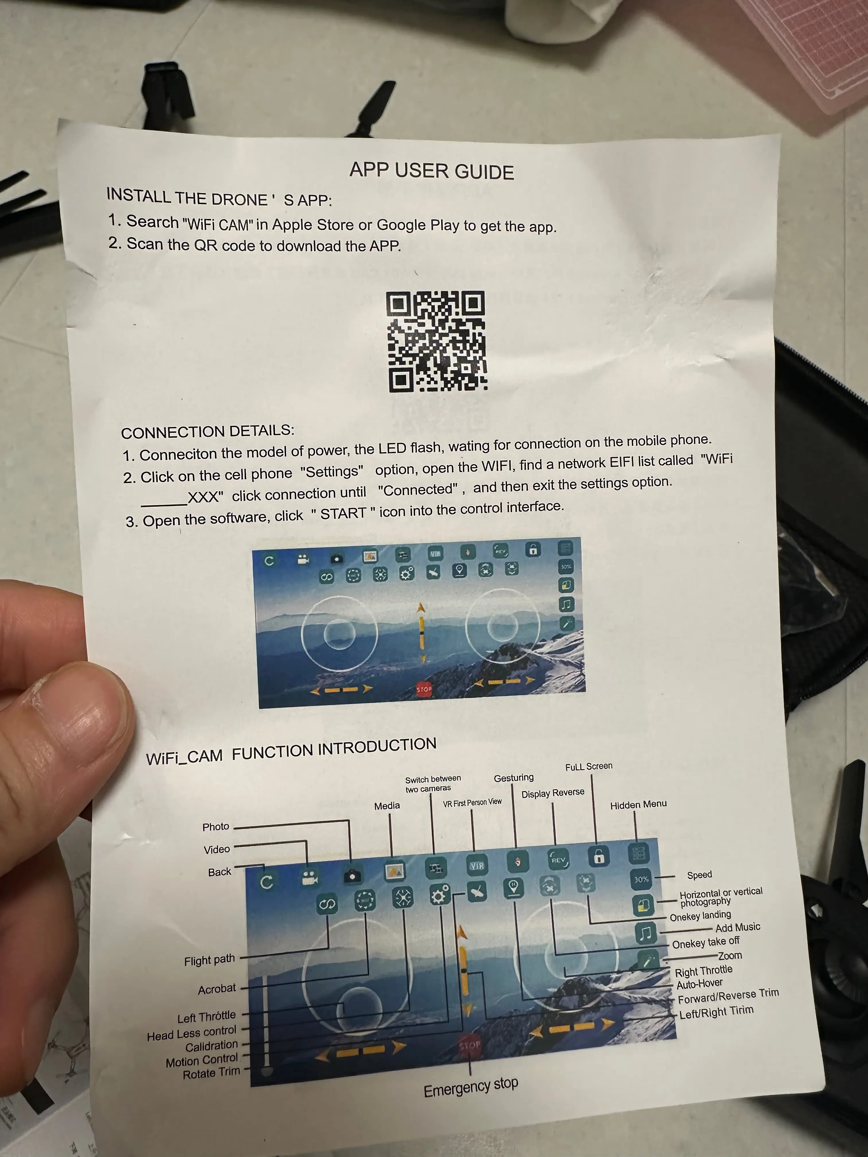 알리발 4K 드론 구입, 환불 후기-7