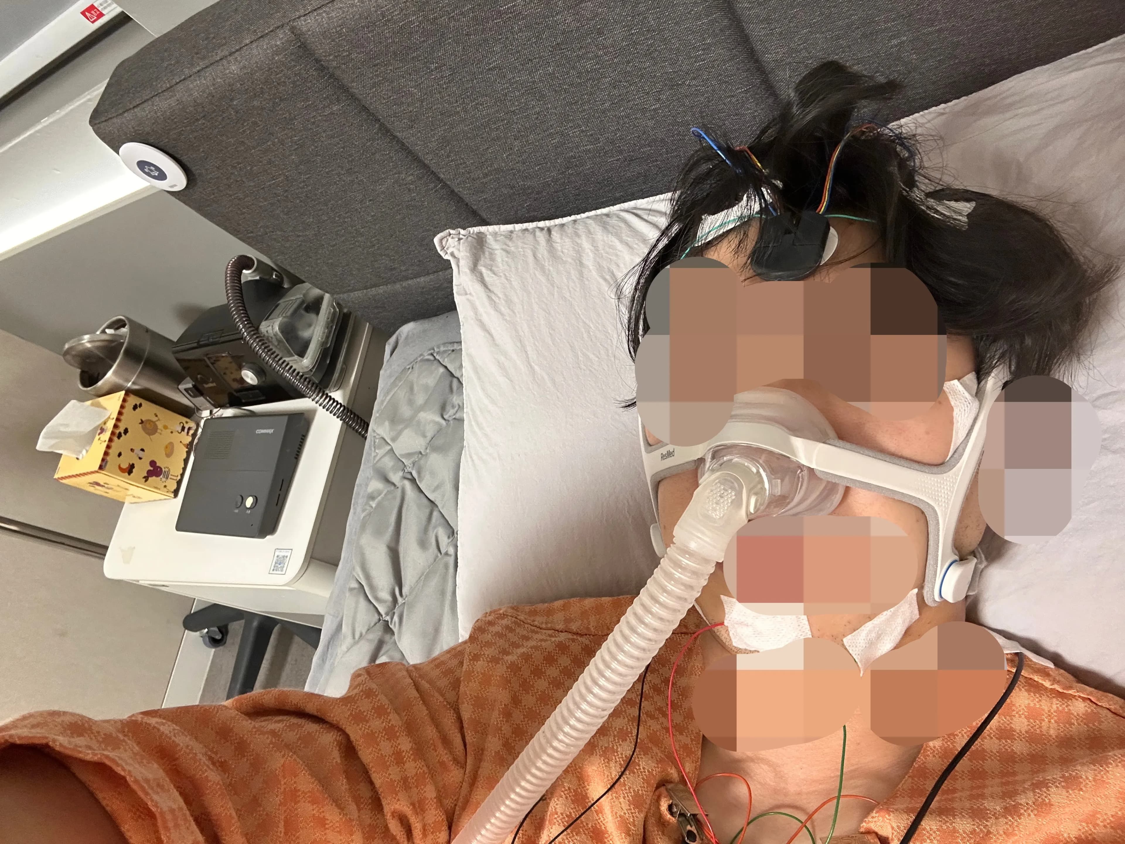 Nowon Hana ENT CPAP Titration Test, and CPAP Adaptation Period-7