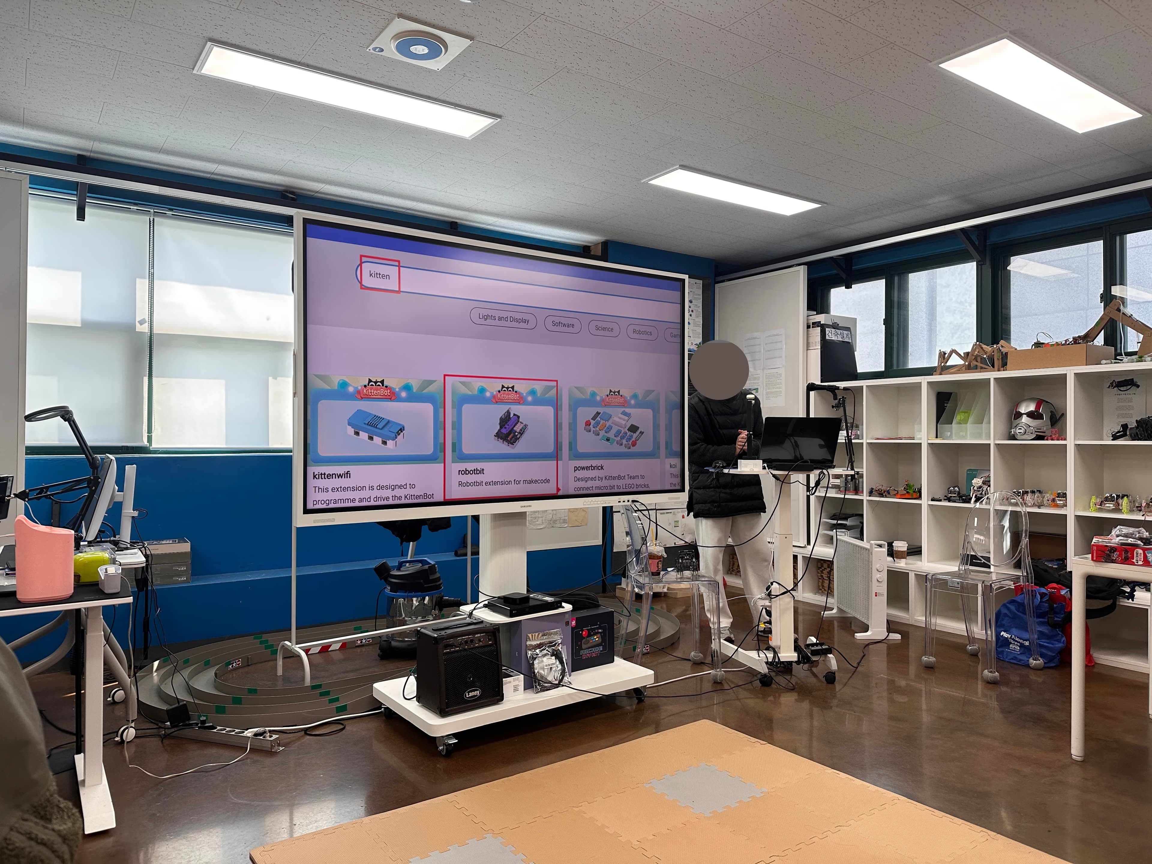 마이크로비트(micro:bit)로 거미로봇 코딩하기-7