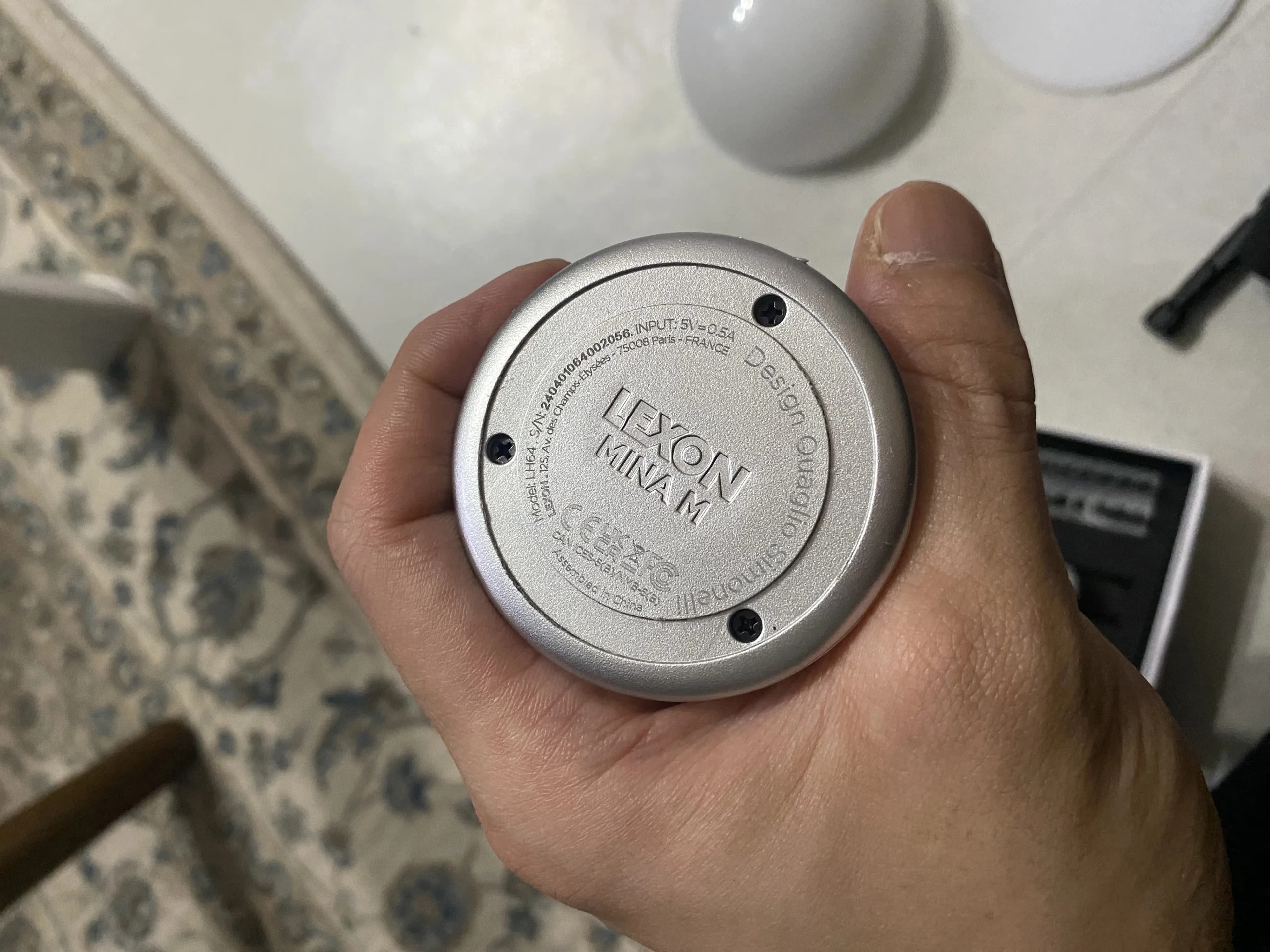 Disassembling and Repairing the LEXON MINA Lamp-5