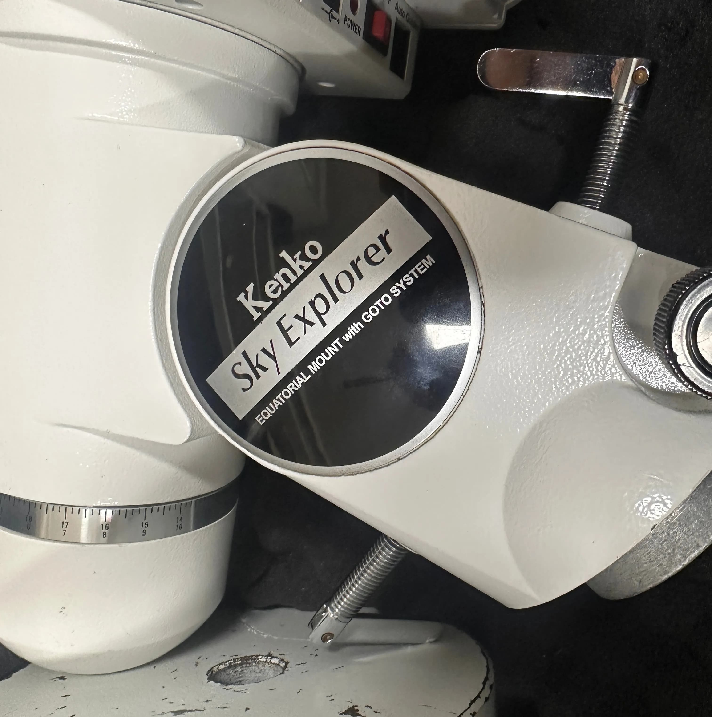 Kenko 적도의식 가대 고정 클러치 레버 수리하기-2